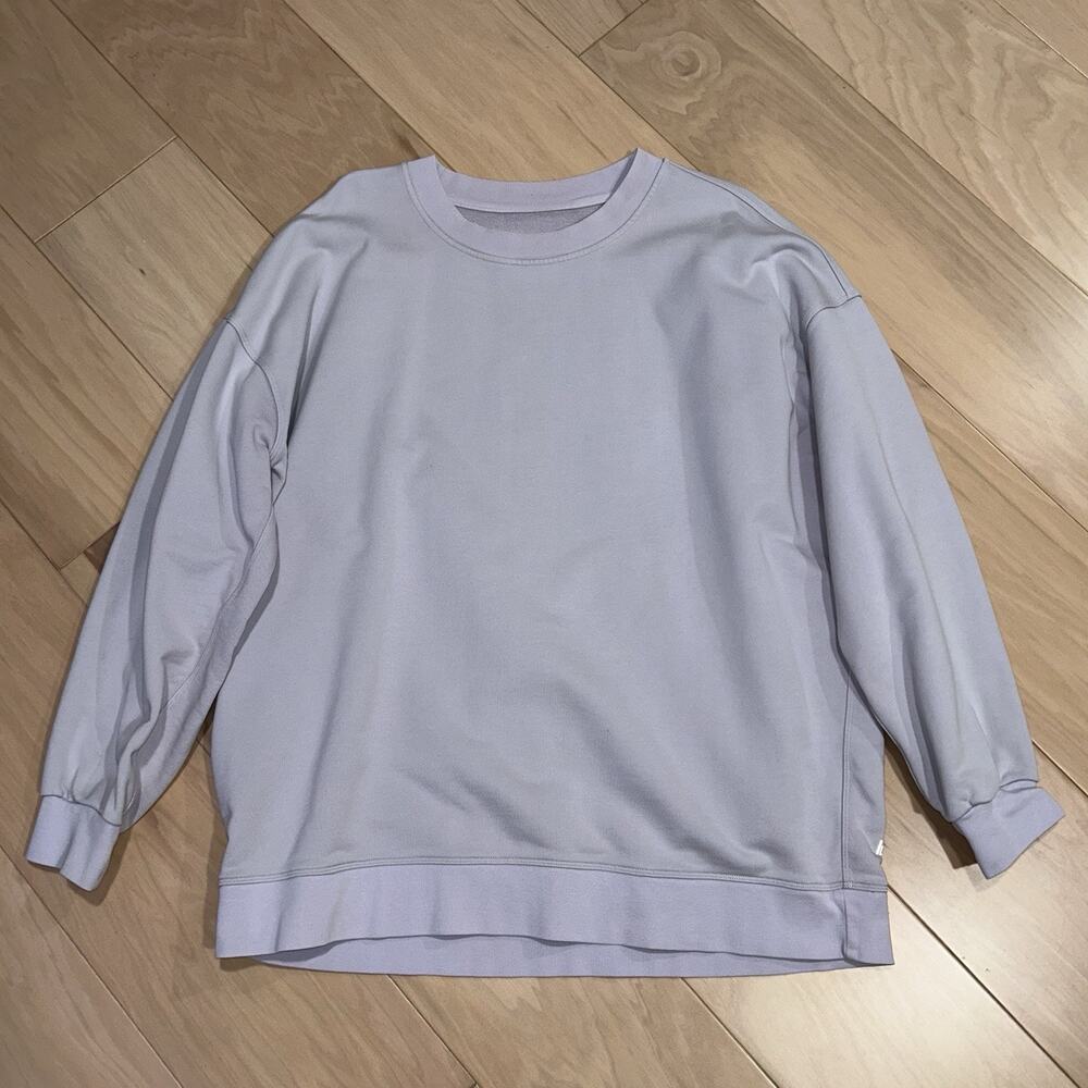 Lululemon Perfectly Oversized Crew Long Sleeve *Stain Women’s 14